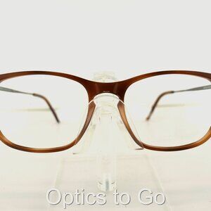 ANDY WOLF 4548 C: F  ( BROWN / GOLD )   53-16-145 Eyeglass Frames
